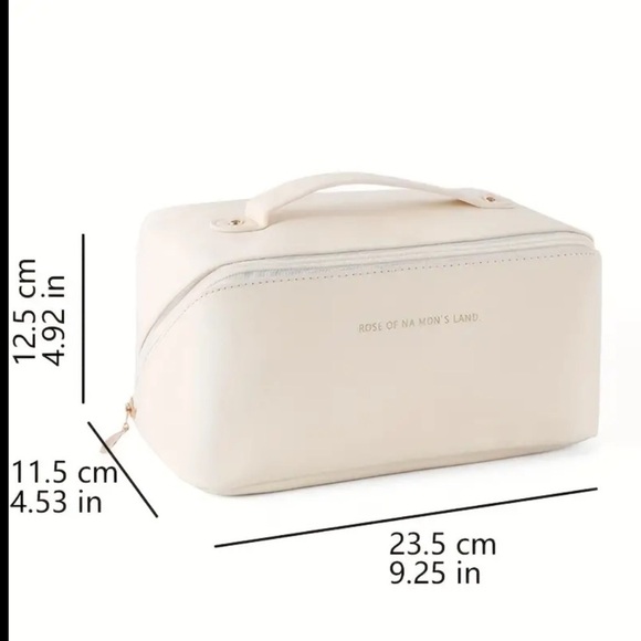 Large Capacity Makeup Bag Travel Cosmetic Bag Organizer Bag Women's Wash Bag - Picture 5 of 5